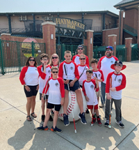 2024 group of campers at Haymarket Park